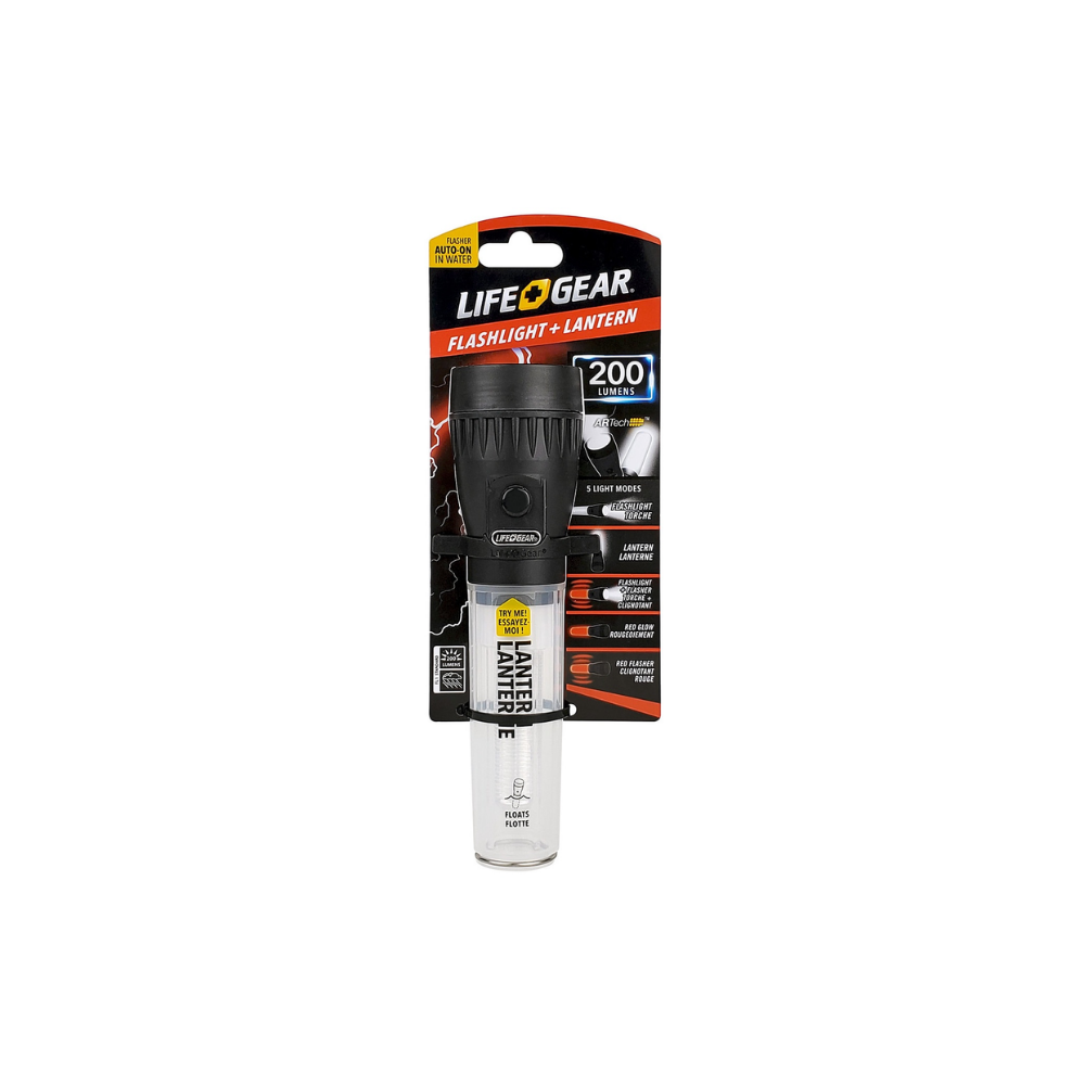 Life Gear Float Flashlight & Lantern-DC