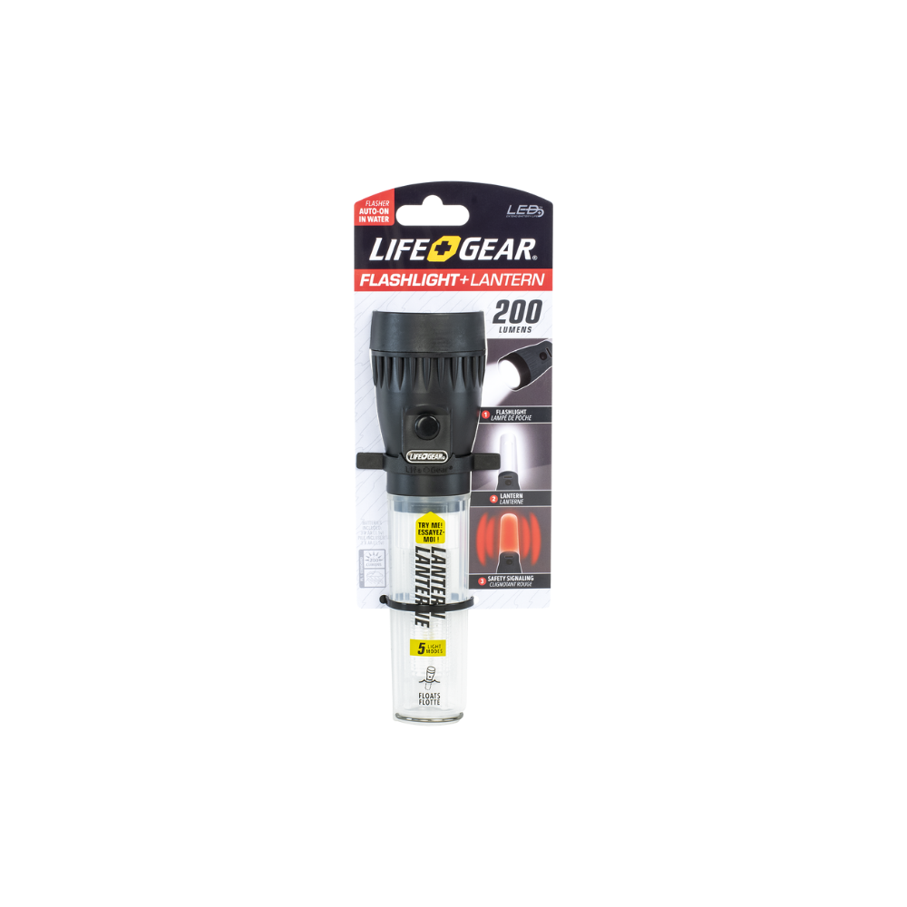 life gear flashlight Life Gear Advanced Glow Float Flashlight – Everything Safety