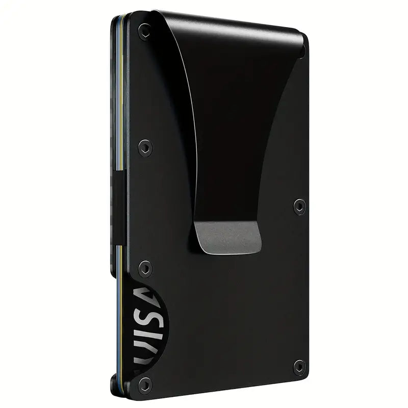 Men's RFID Aluminum Carbon Fiber Wallet - Image 2