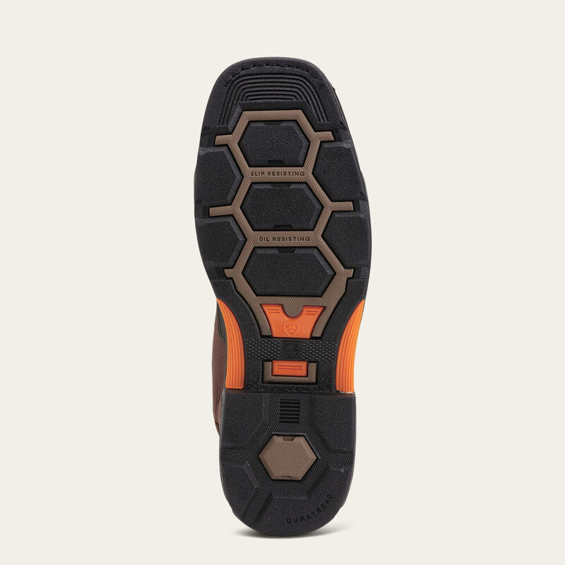 Ariat Men's Overdrive 8" 10012940 Waterproof Wide Square Composite Toe Work Boot-DNR - Image 3