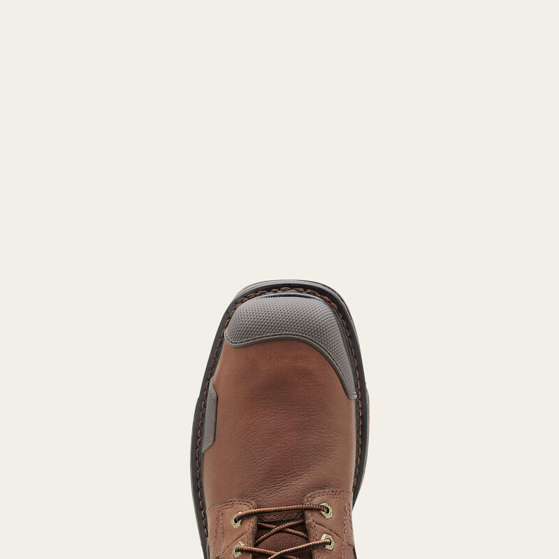 Ariat Men's Overdrive 8" 10012940 Waterproof Wide Square Composite Toe Work Boot-DNR - Image 4