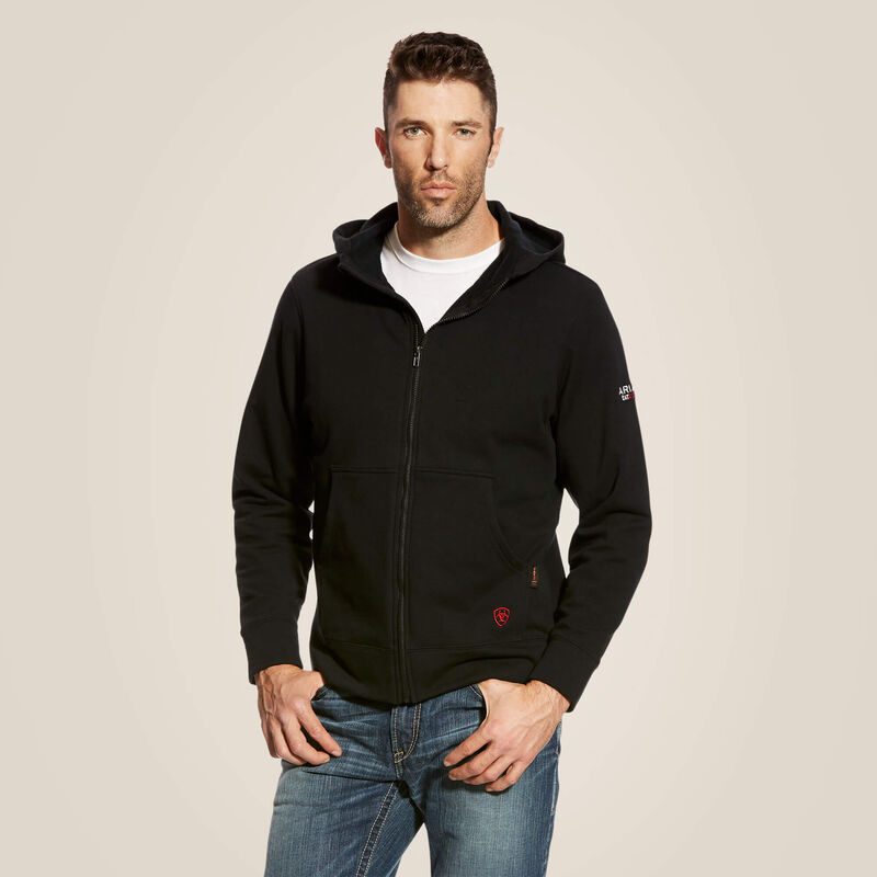 Ariat Men's FR Durastretch Full Zip Hoodie - Image 1