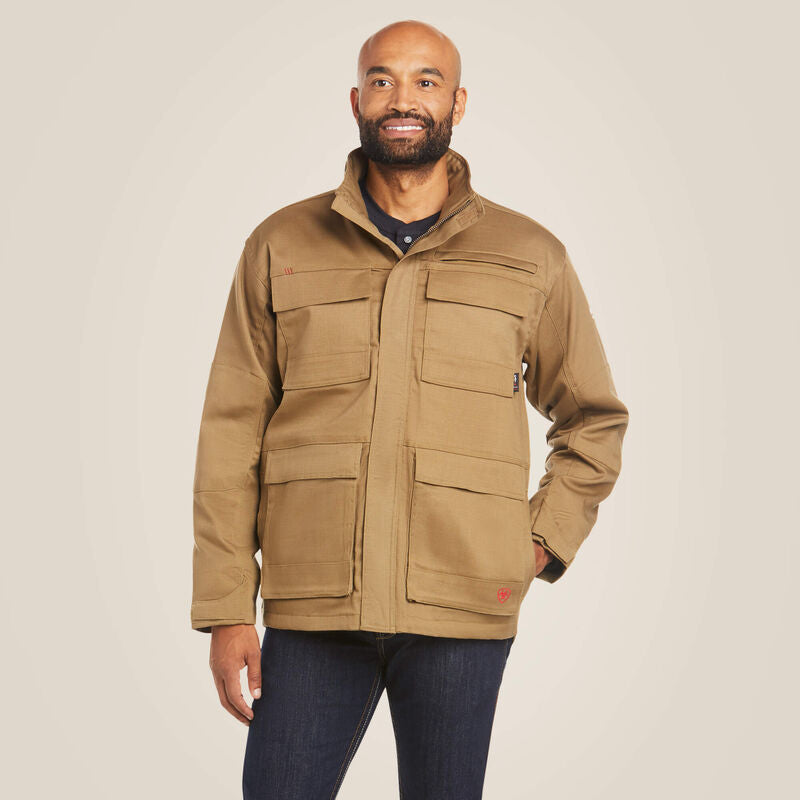 Ariat Men's FR Canvas Stretch Jacket-DC - Image 2