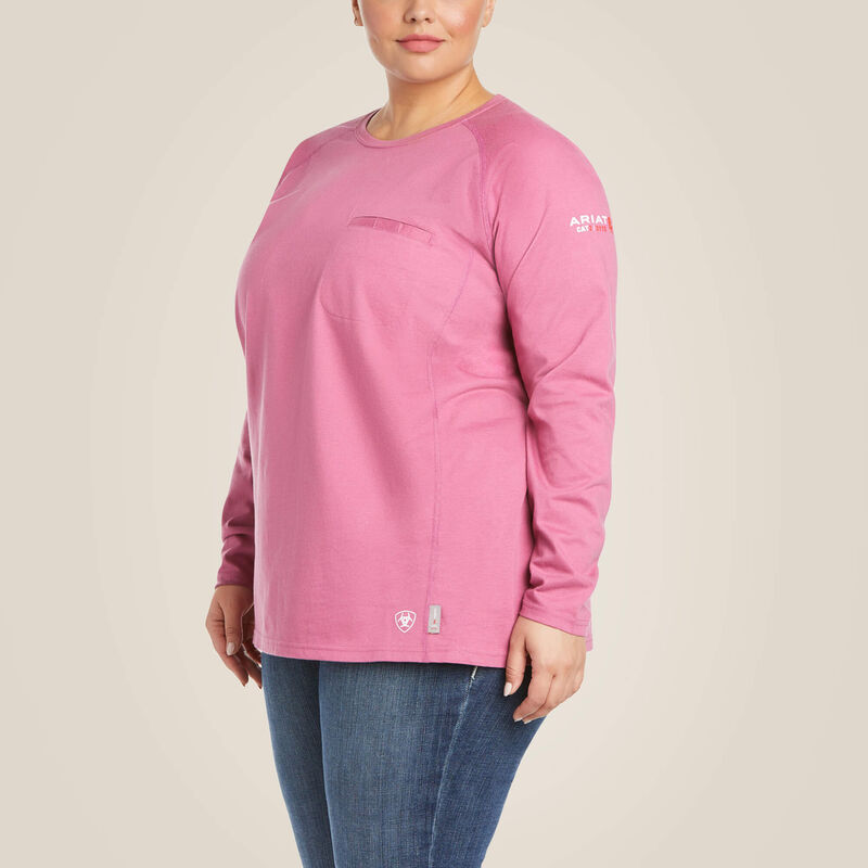 Ariat Women's FR Air Crew Shirt - Image 2