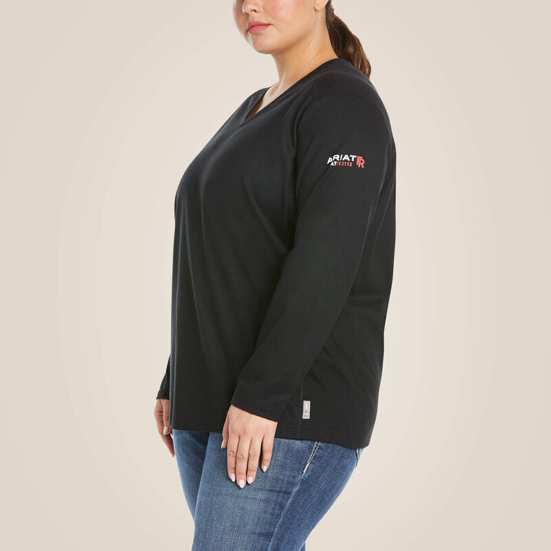 Ariat Women's FR AC Crew Top - Image 6