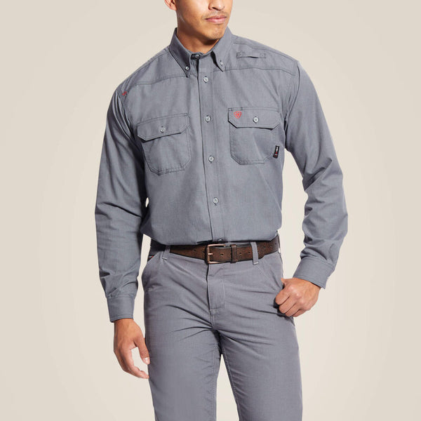 Ariat Men's FR FeatherLight Work Shirt - Image 1