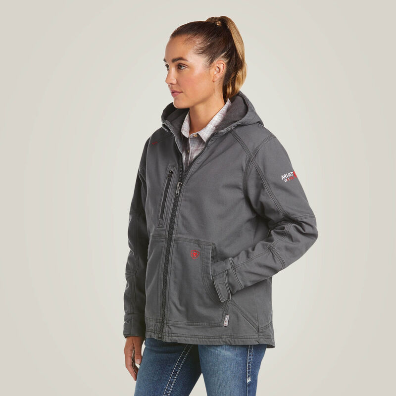 Ariat Women's FR  DuraLight Stretch Canvas Jacket - Image 1