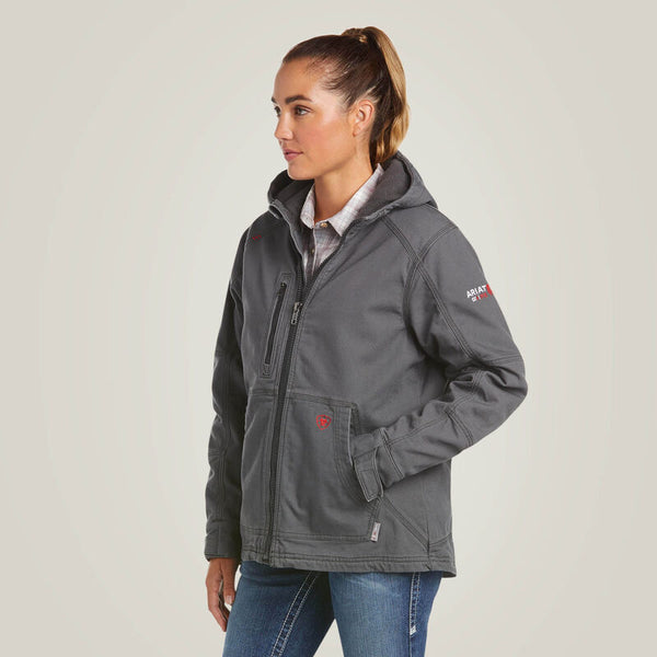 Ariat Women's FR  DuraLight Stretch Canvas Jacket - Image 1