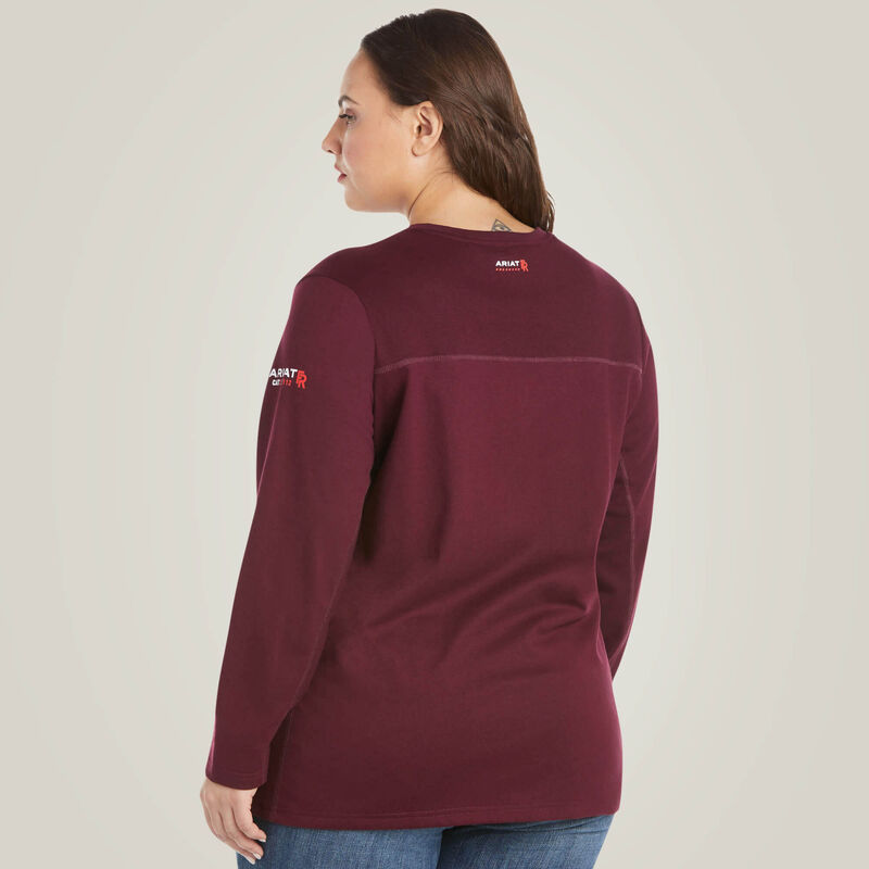 Ariat Women's FR AC Crew Top - Image 10