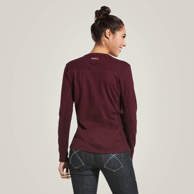Ariat Women's FR AC Crew Top - Image 8