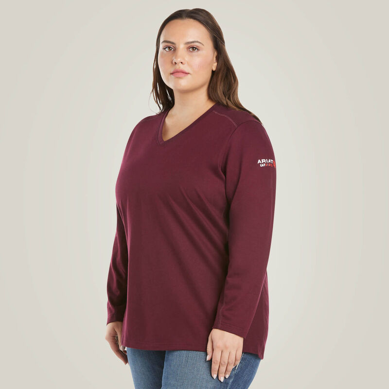 Ariat Women's FR AC Crew Top - Image 9