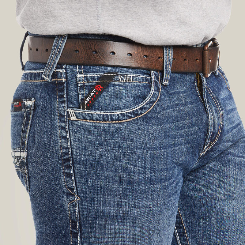 Ariat Men's FR M7 10034625 Slim DuraStretch Adkins Straight Leg Jean - Image 3
