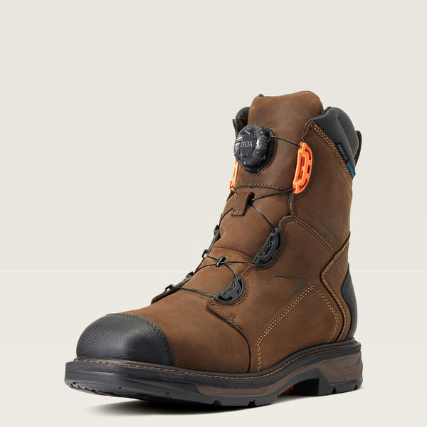 Ariat WorkHog XT 8" BOA Waterproof Carbon Toe Work Boot - Image 1