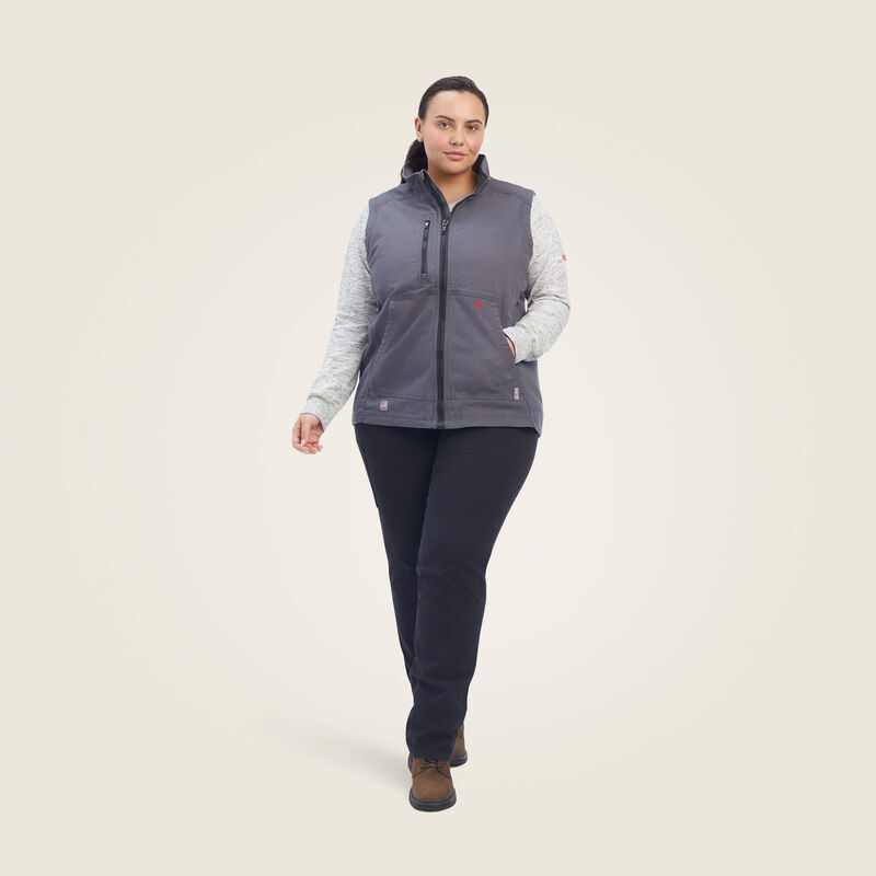 Ariat Women's FR DuraLight Stretch Canvas Vest - Image 5