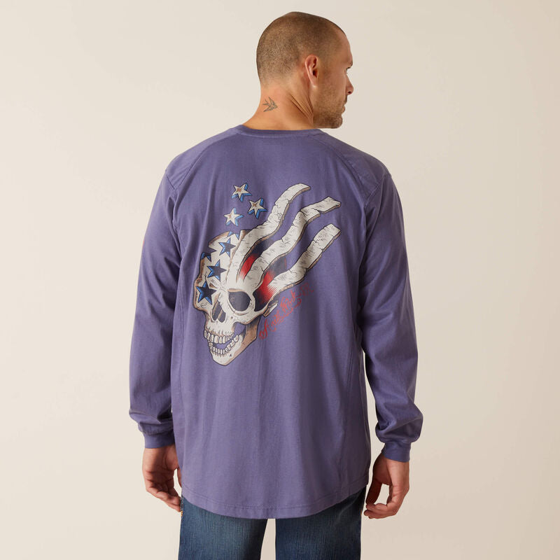 Ariat Men's FR Air American Scream Shirt - Image 3