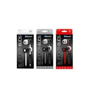 Sentry Bluetooth Flat Cord Earbuds w/Mic-Wirless, Rechargeable - Image 1