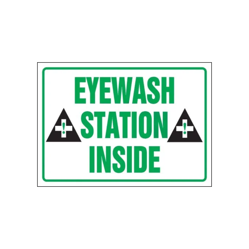 Eye Wash Station Inside - Image 1