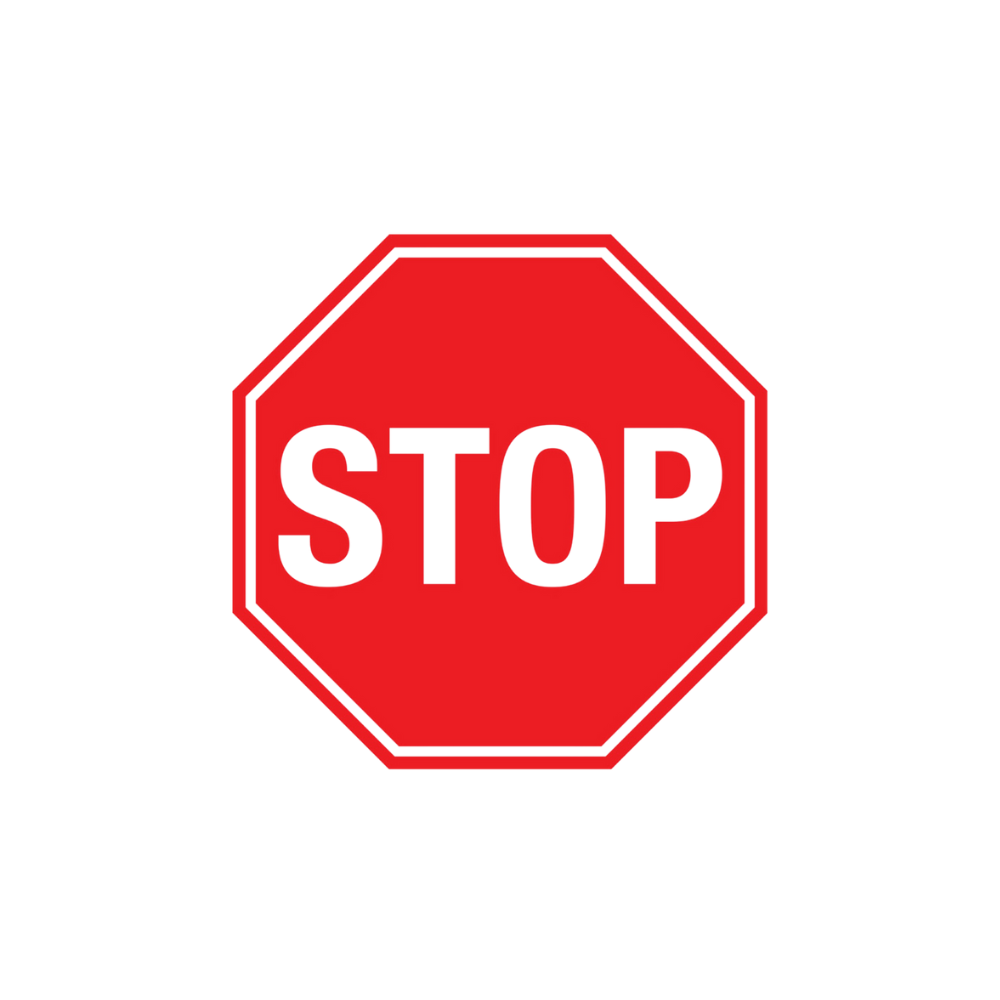 Stop Premium Anti-Slip Floor Decal - Image 1