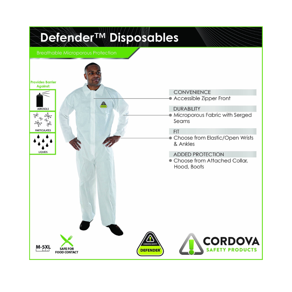 Cordova Tyvek Coverall - Image 2