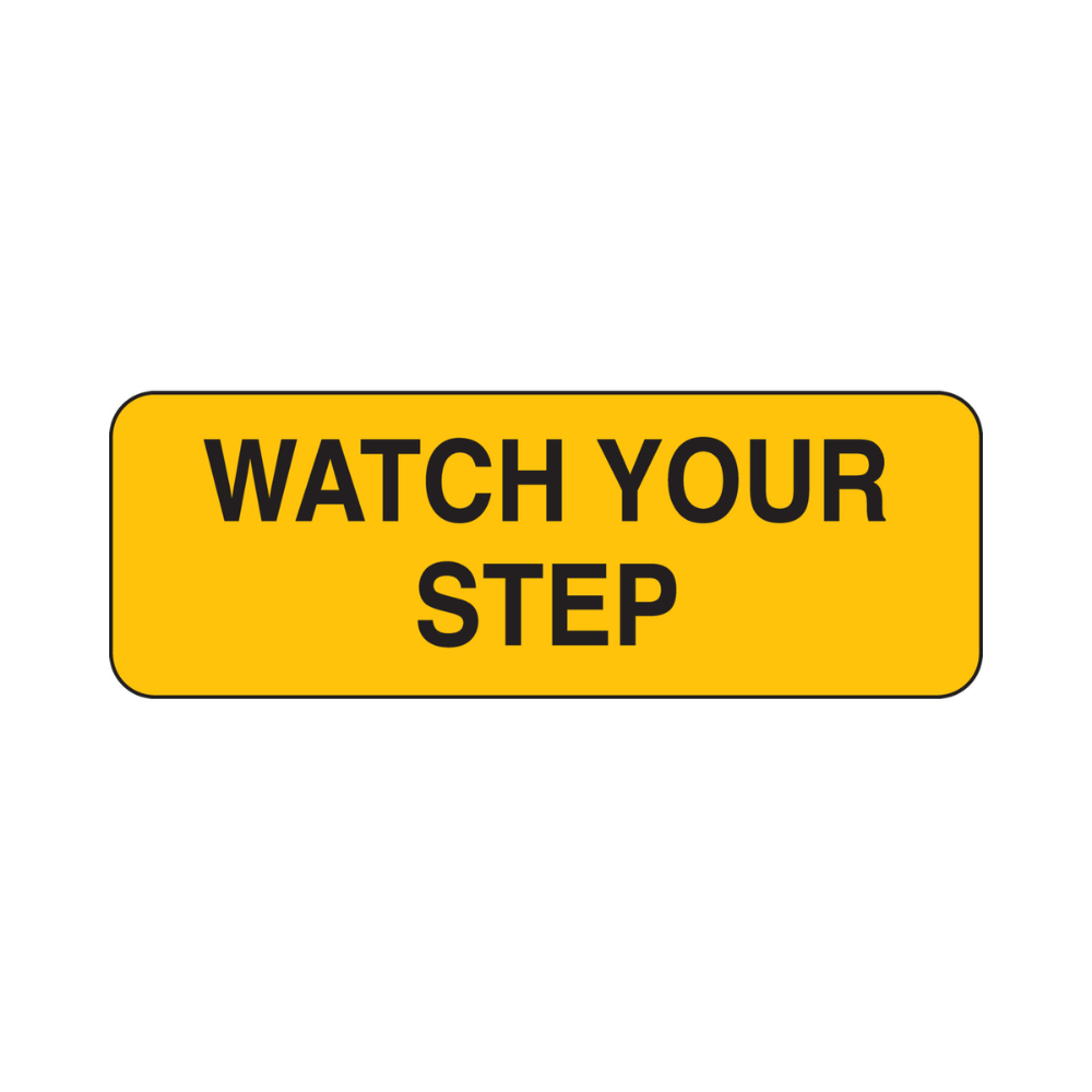 Watch Your Step - Decal - Image 1