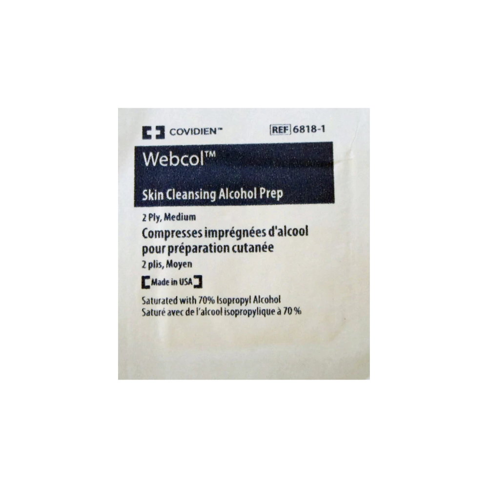 Alcohol Prep Pad - 10 Piece Bag - Image 1