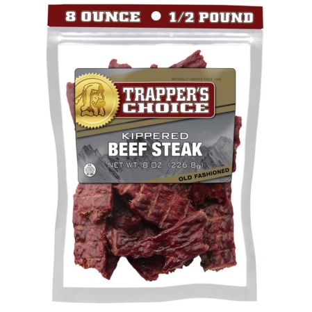 Trapper's Choice Kippered Beef Steak 8oz - Image 1