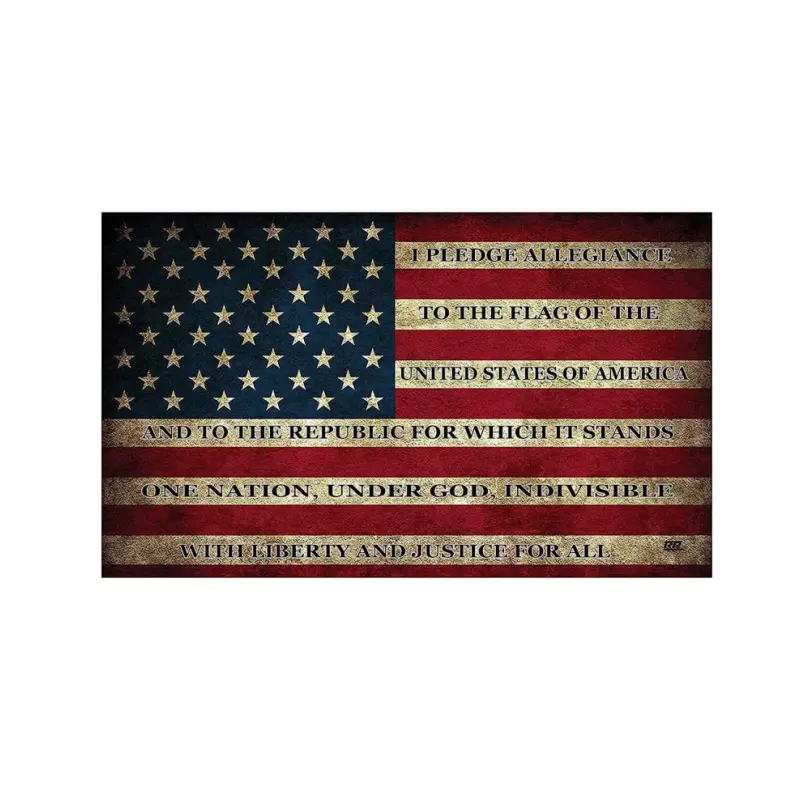 USA Flag Bumper Sticker - Image 2