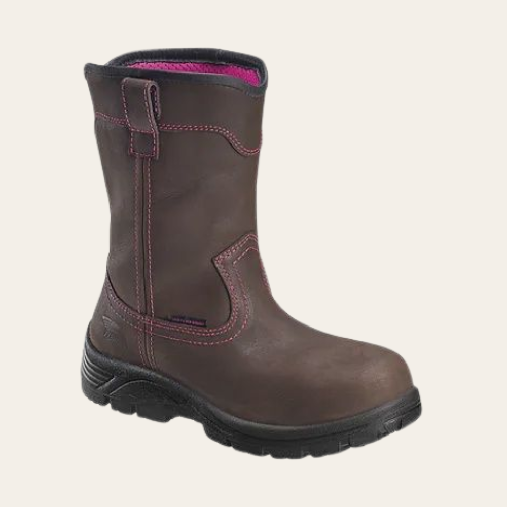 Avenger Women's A7146 Framer Wellington Electrical Hazard Composite Toe Work Boot - Image 1