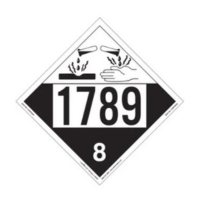 Safehouse Signs DOT Placard 1789 Aluminum - Image 1