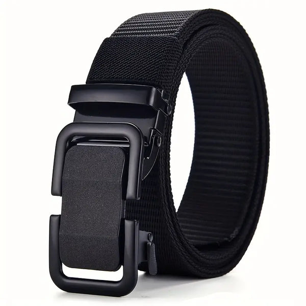 Men's Automatic Buckle Cavas Military Belt - Image 1