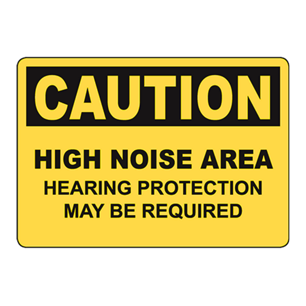 Caution High Noise Area - Image 1