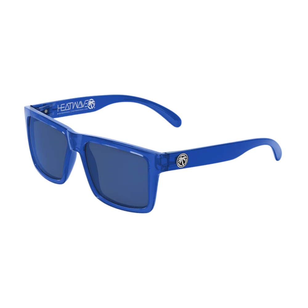 Heat Wave Vise Z87 Sunglasses - Neon Blue Frame - Image 1