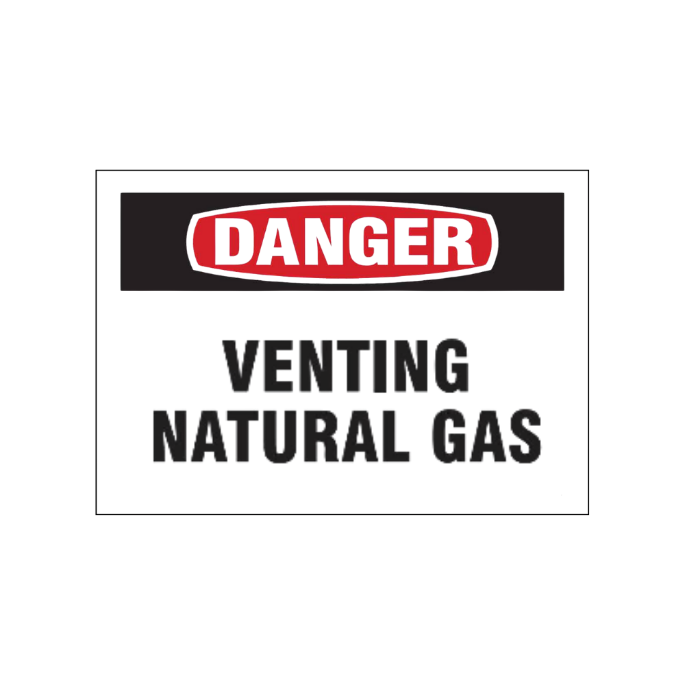 Danger Venting Natural Gas - Image 1