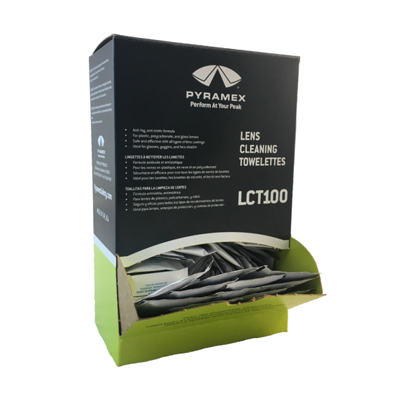 Pyramex Lens Cleaning Towelettes - Image 1