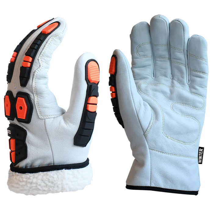 Cestus Deep 5219 Goatskin Leather Winter Waterproof Cut A5 Impact Driver Glove - Image 1