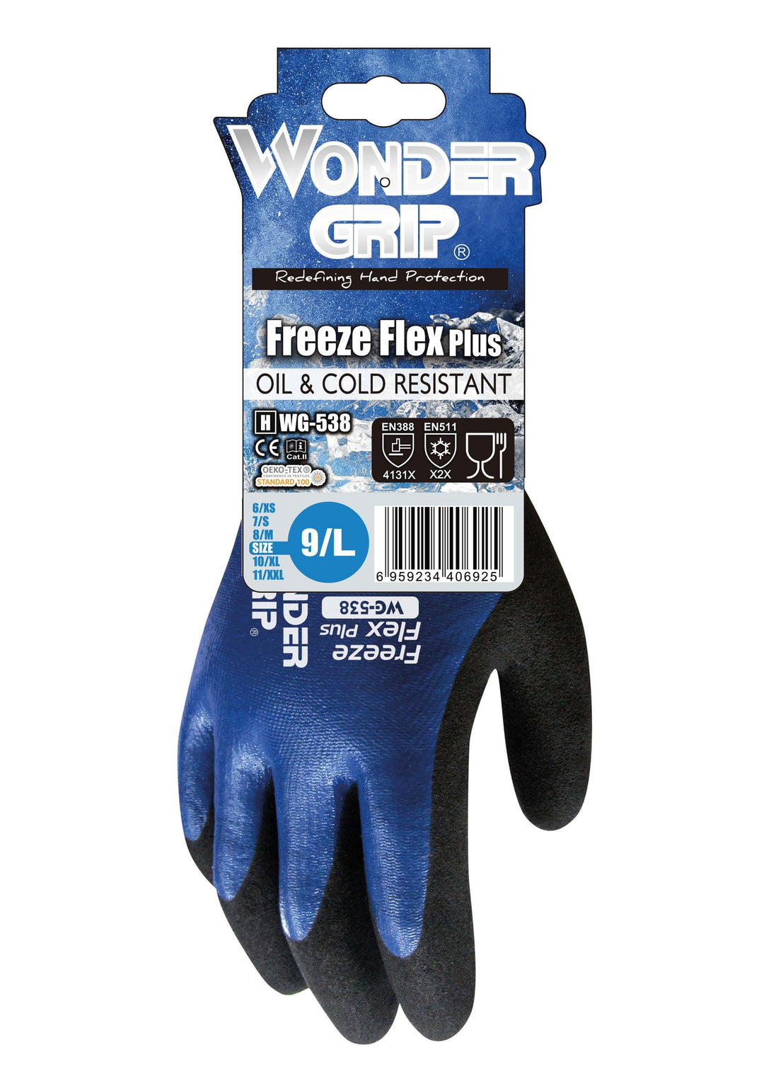Wonder Grip Freeze Flex Plus WG-538 Glove - Image 3