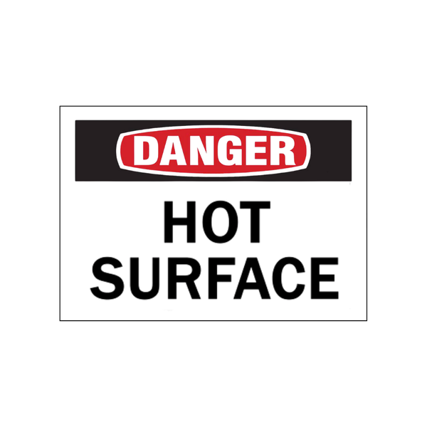 Danger Hot Surface - Image 1