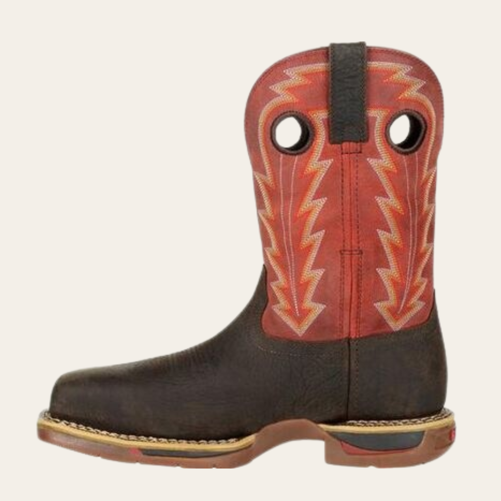 Rocky Long Range Brown & Red Composite Toe Waterproof Western Boot-DC - Image 6