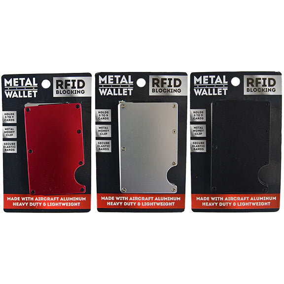 Roughneck Metal Slim RFID Blocking Wallet - Image 1