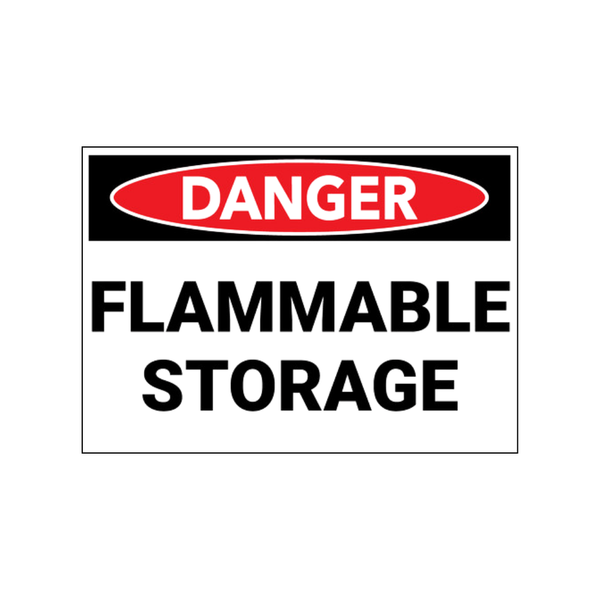 Danger Flammable Storage - Image 1