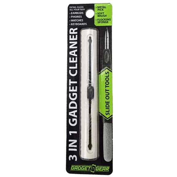 Gadget Gear 3 in 1 Gadget Cleaner Slide Out Tool - Image 1