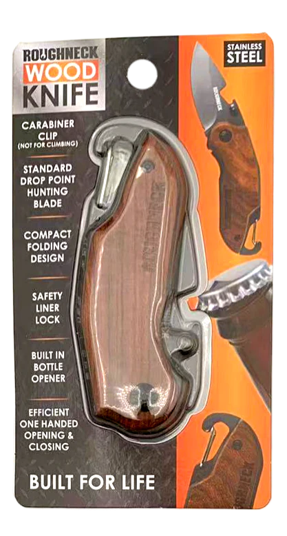 Roughneck Wood Knife - Image 1