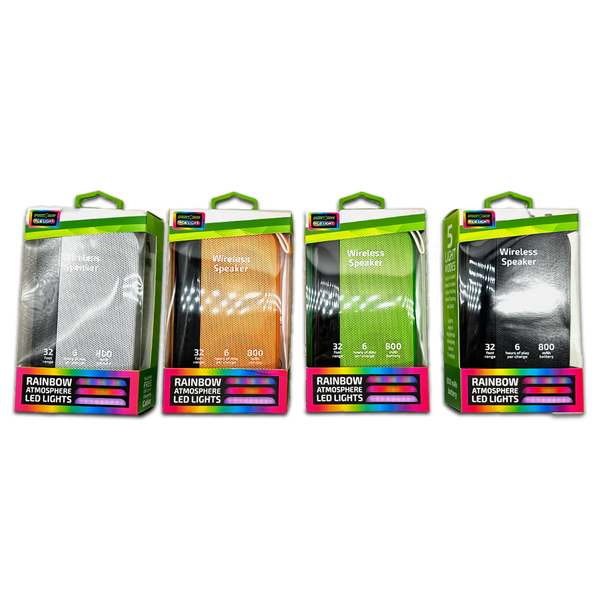 Gadget Gear RGB Light Rainbow Atmosphere LED Lights Wirless Speaker - Image 1