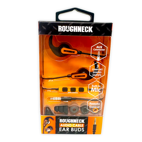 Roughneck Audio Cable Ear Buds - Image 1
