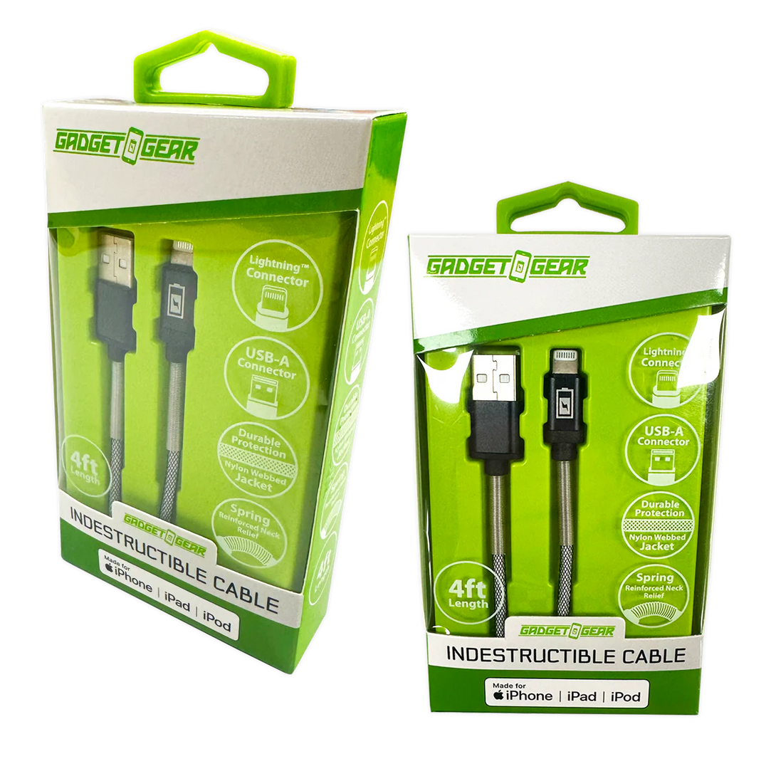 Gadget Gear Indestructible Charger Cable - Image 2