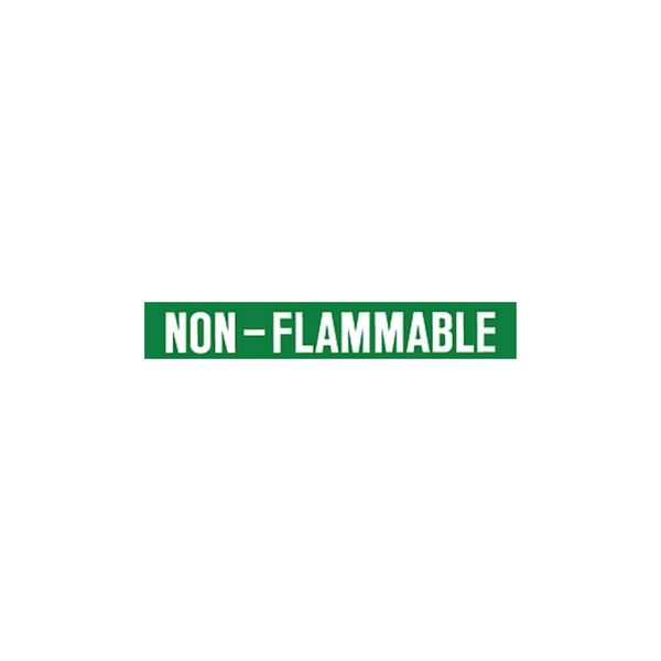 Non-Flammable 2.25''x9'' Vinyl - Image 1