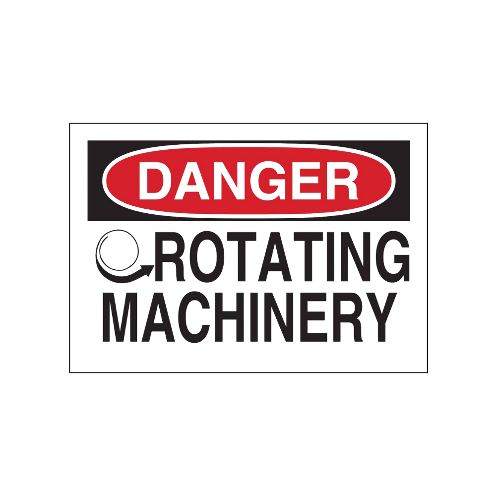 Danger Rotating Machinery - Image 1
