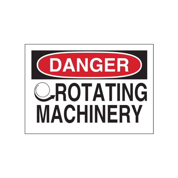 Danger Rotating Machinery - Image 1