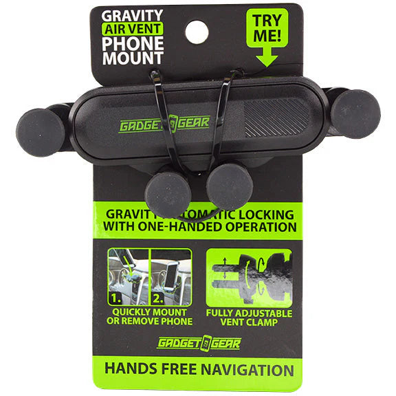 Gadget Gear Gravity Air Vent Phone Mount - Image 1