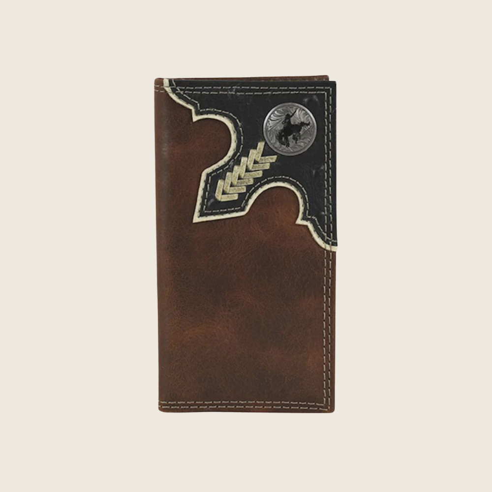 Justin Junior Rodeo Wallet Yoke W/Concho - Image 1